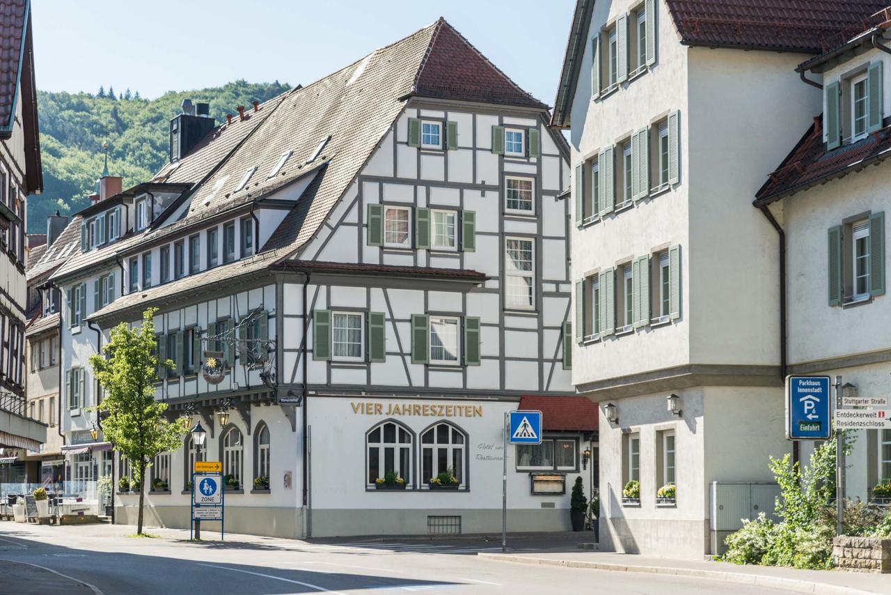 Flair Hotel Vier Jahreszeiten Bad Urach Buitenkant foto